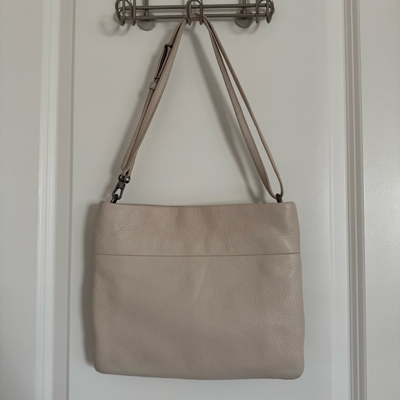 The Sak Handbags - The Sak 100% Leather Cream Shoulder Bag